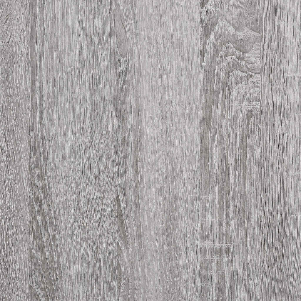 skænk 80x33x70 cm konstrueret træ grå sonoma-eg