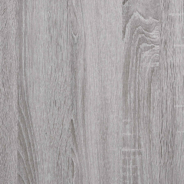 skænk 80x33x70 cm konstrueret træ grå sonoma-eg