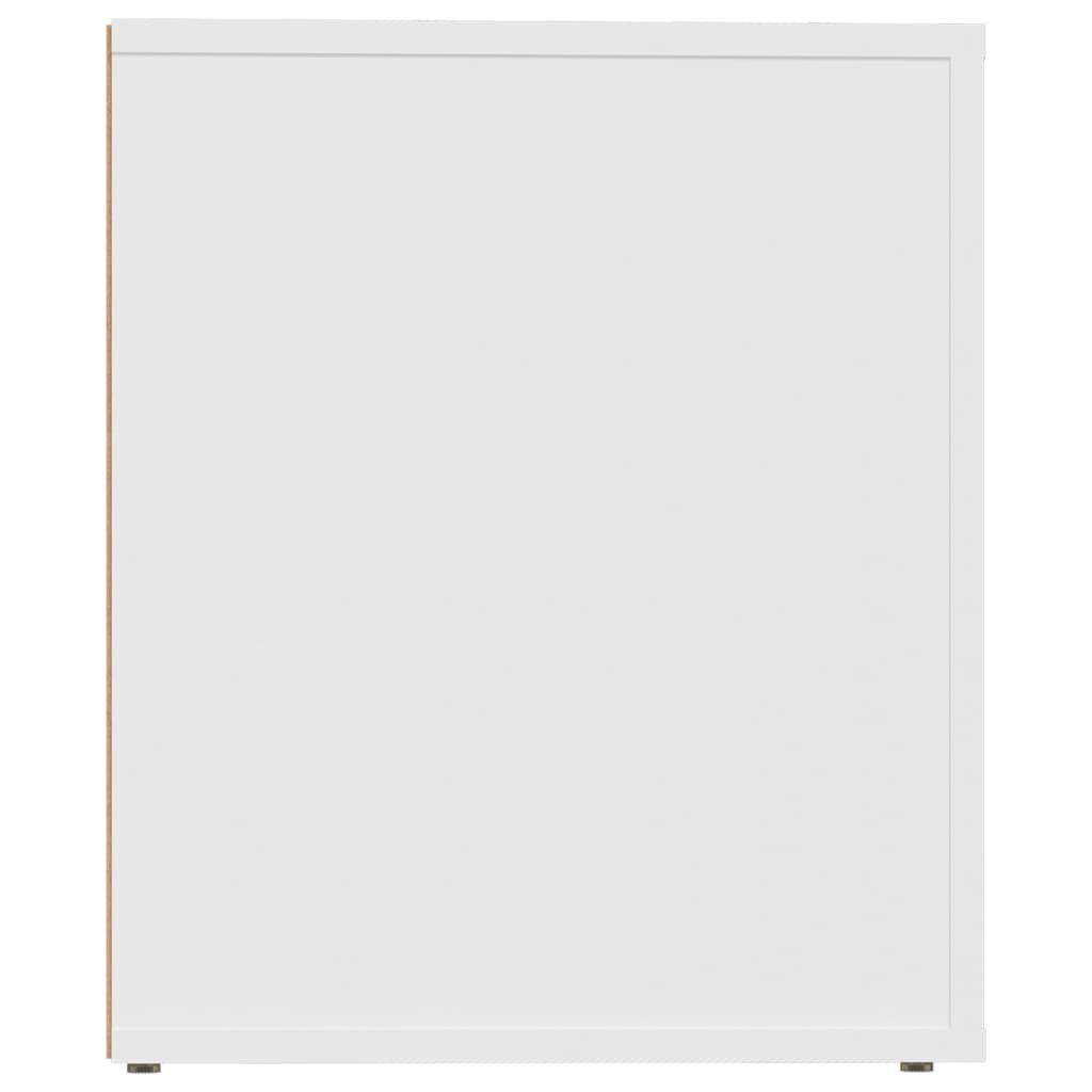 sengeborde 2 stk. 50x39x47 cm hvid