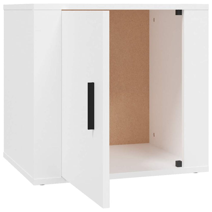 sengeborde 2 stk. 50x39x47 cm hvid