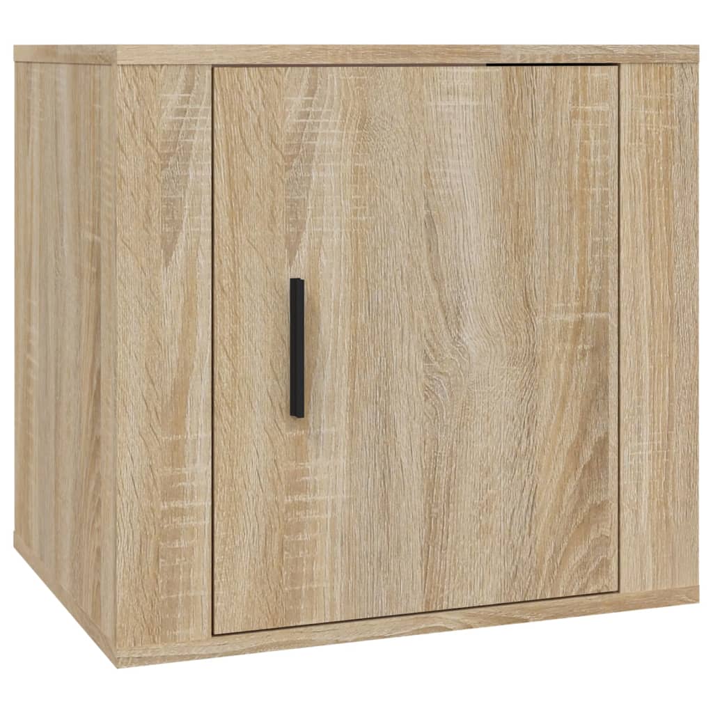 sengeborde 50x39x47cm 2 stk. sonoma-eg