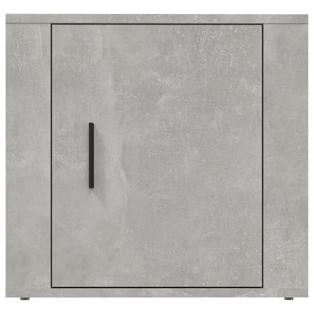sengebord 50x39x47 cm betongrå