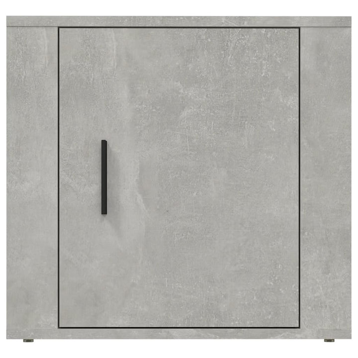 sengebord 50x39x47 cm betongrå