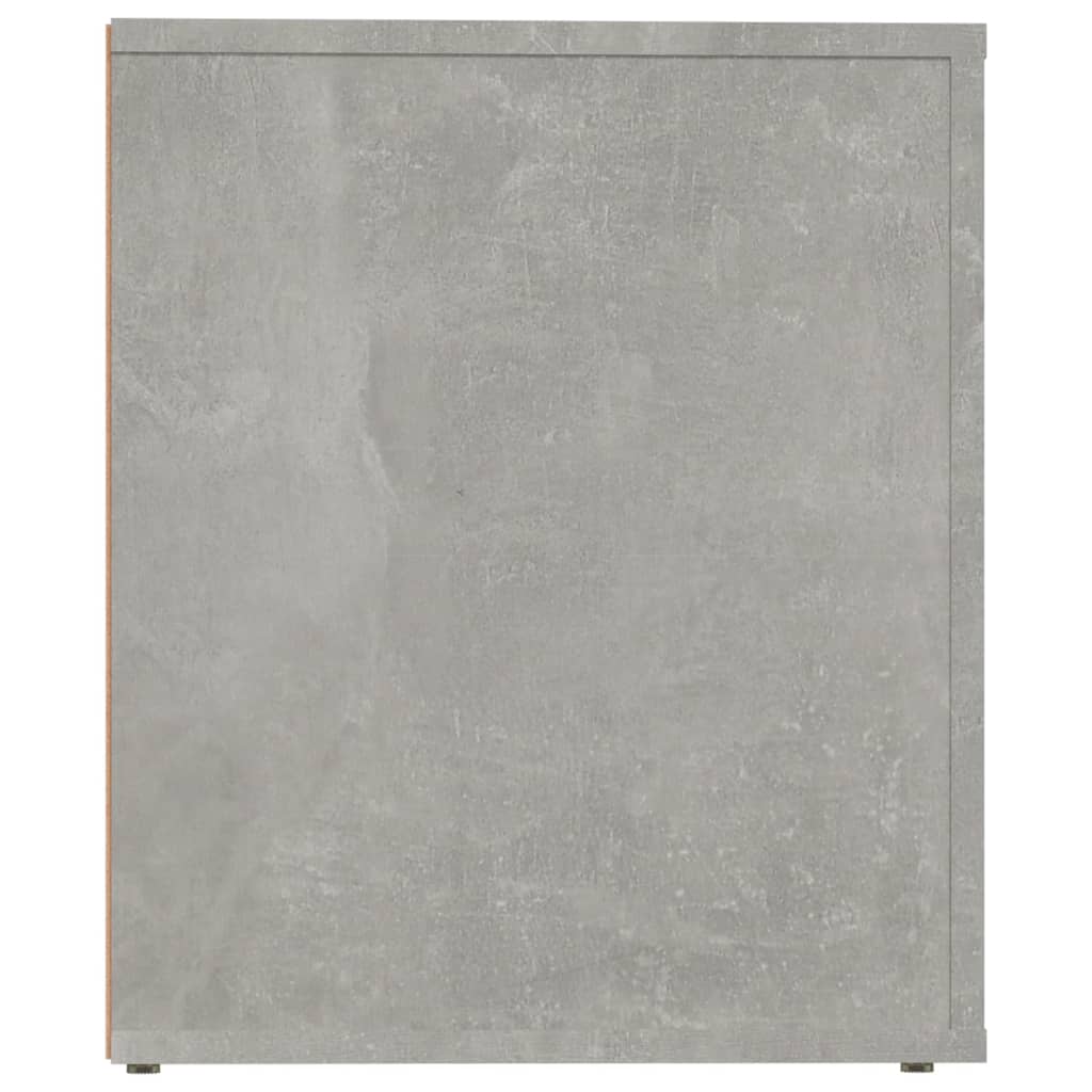 sengebord 50x39x47 cm betongrå