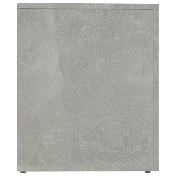 sengebord 50x39x47 cm betongrå