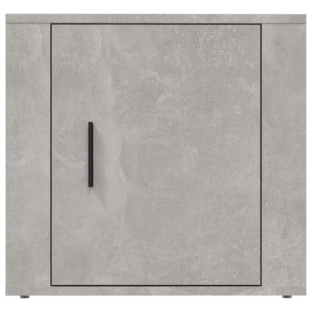 sengebord 50x39x47 cm 2 stk. betongrå