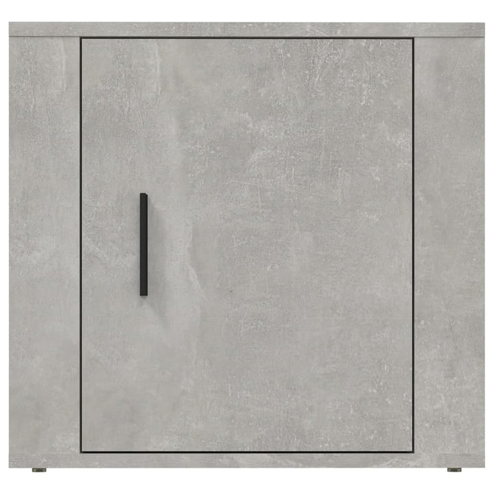sengebord 50x39x47 cm 2 stk. betongrå