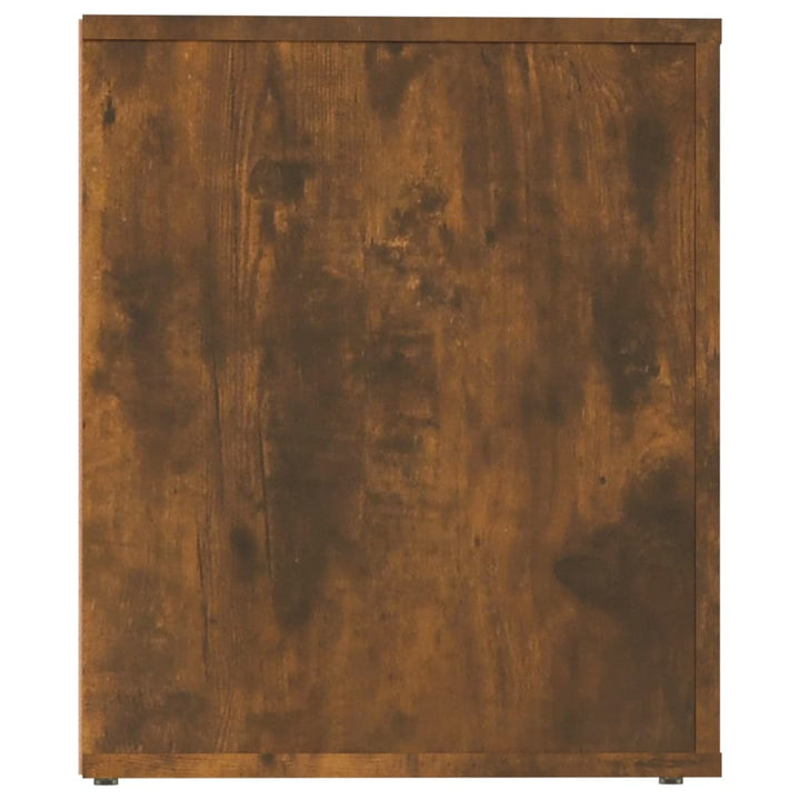 sengebord 50x39x47 cm røget egetræsfarve