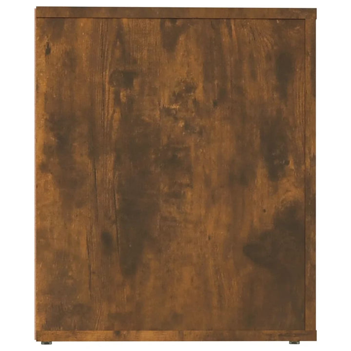sengeborde 2 stk. 50x39x47 cm røget egetræsfarve