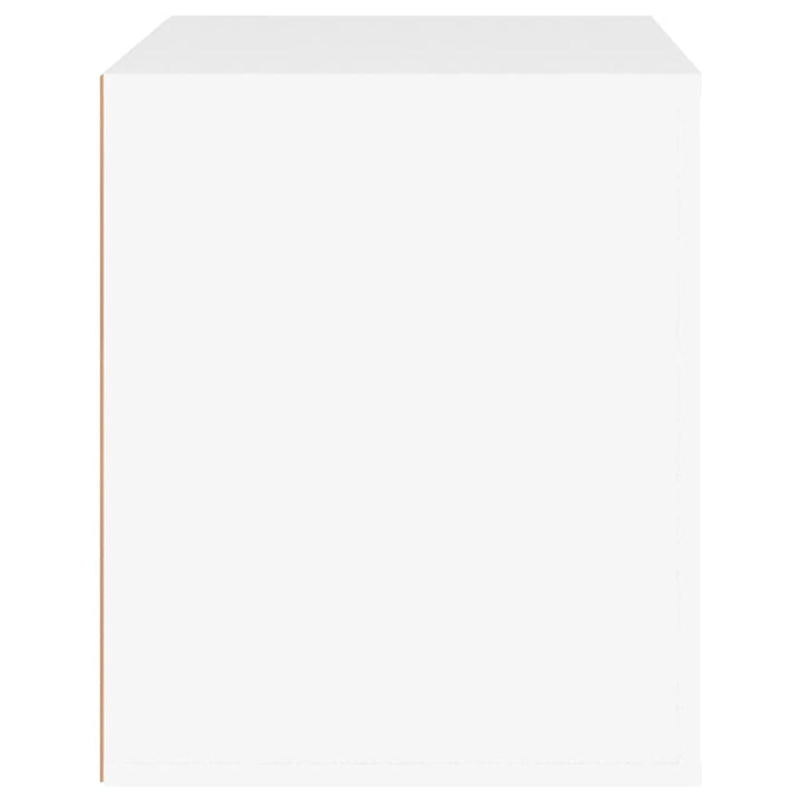 sengebord 50x39x47 cm hvid