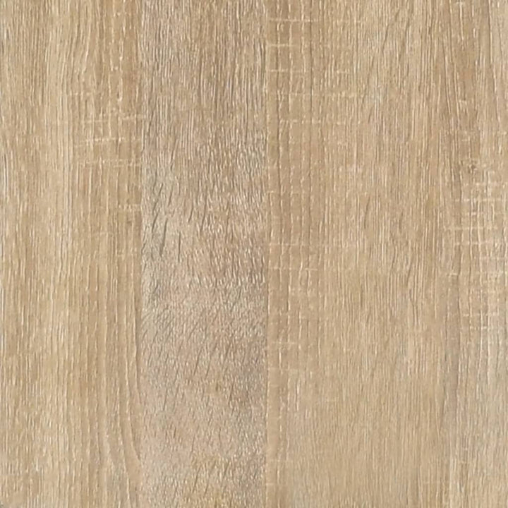 sengebord 50x36x60 cm konstrueret træ Sonoma egetræsfarve