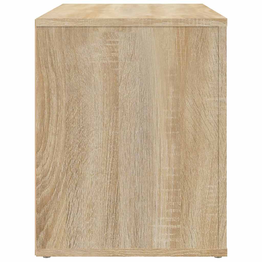 sengebord 60x36x45 cm konstrueret træ Sonoma egetræsfarve
