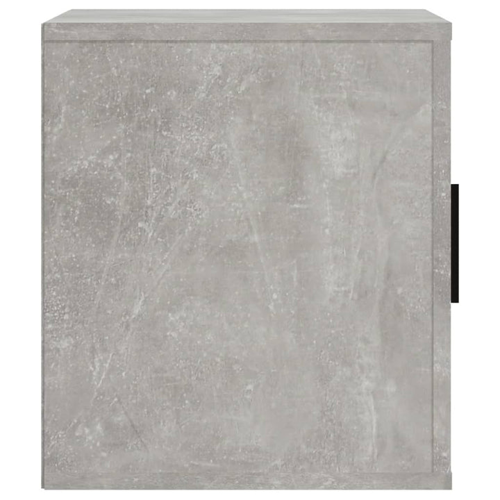 tv-bord 100x35x40 cm konstrueret træ betongrå