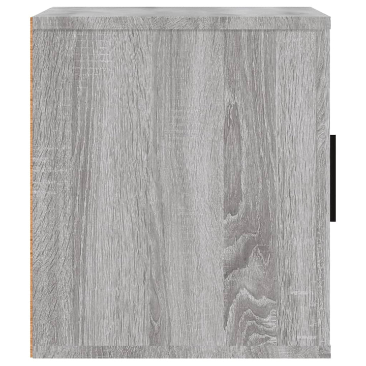 tv-bord 100x35x40 cm konstrueret træ grå sonoma-eg