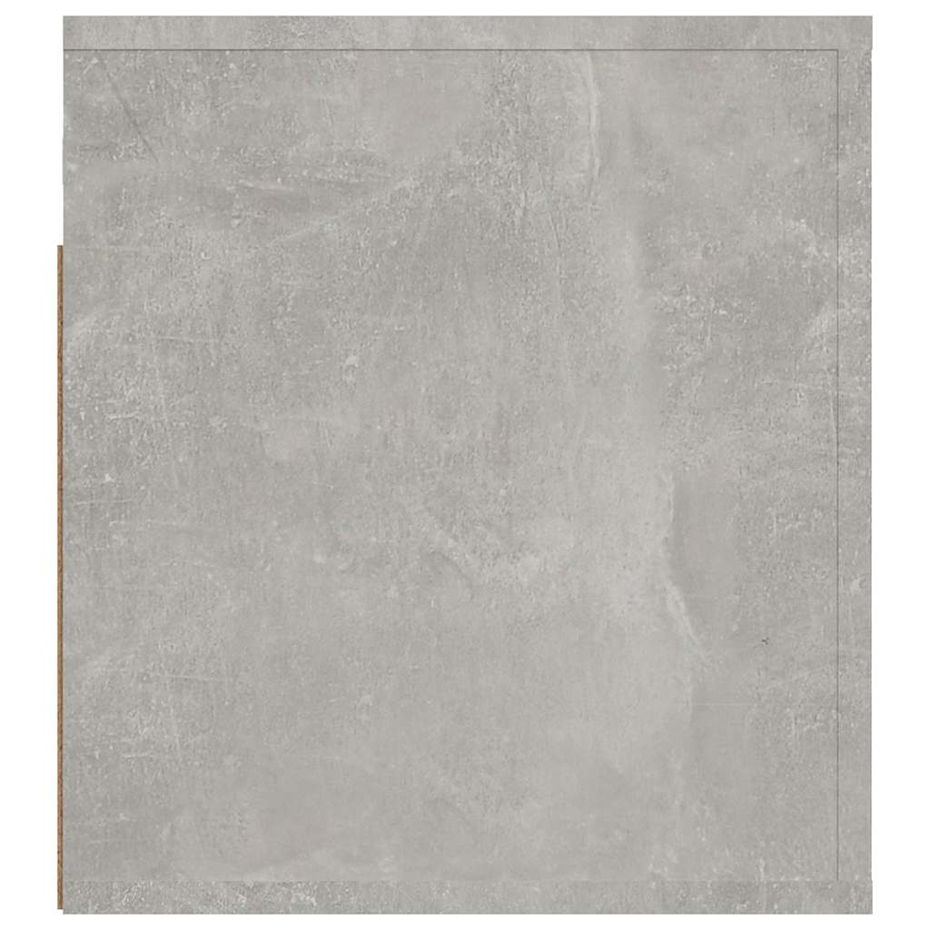 væghængte sengeborde 2 stk. 50x36x40 cm Betongrå