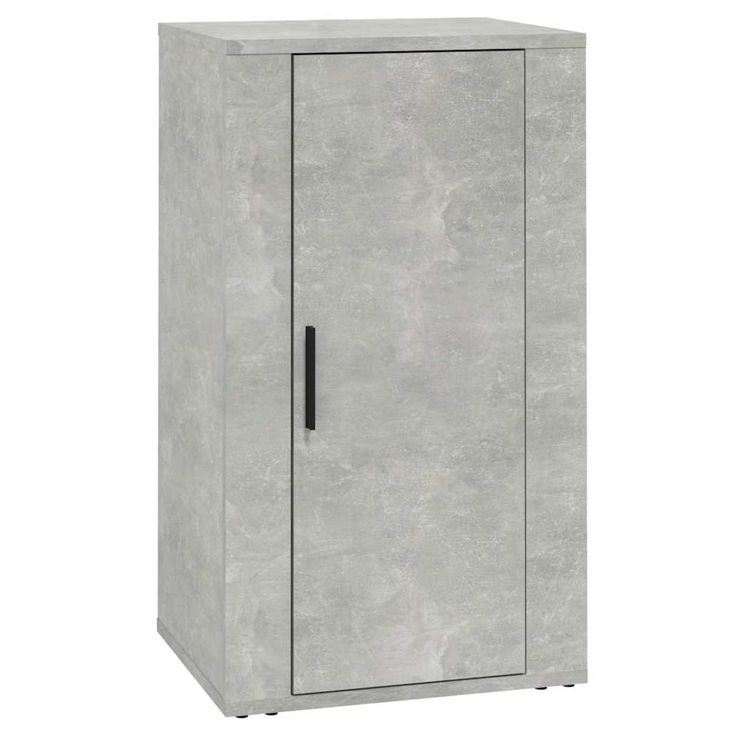 skænk 40x33x70 cm konstrueret træ betongrå