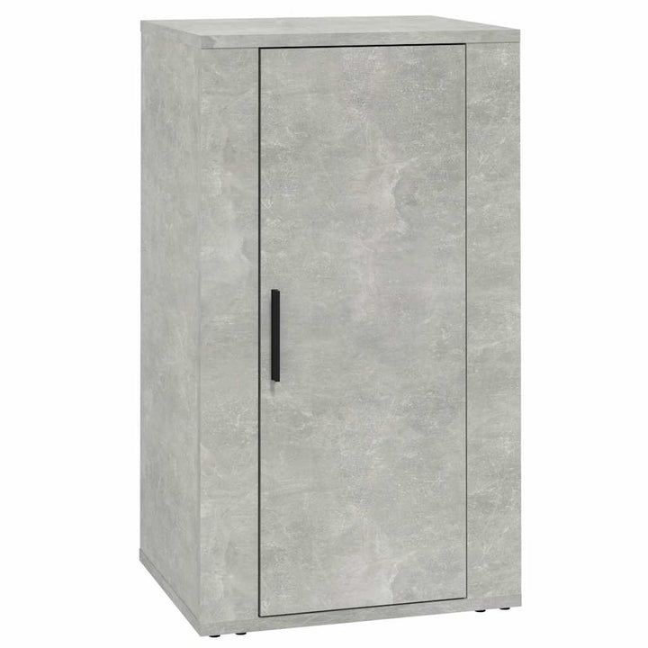 skænk 40x33x70 cm konstrueret træ betongrå