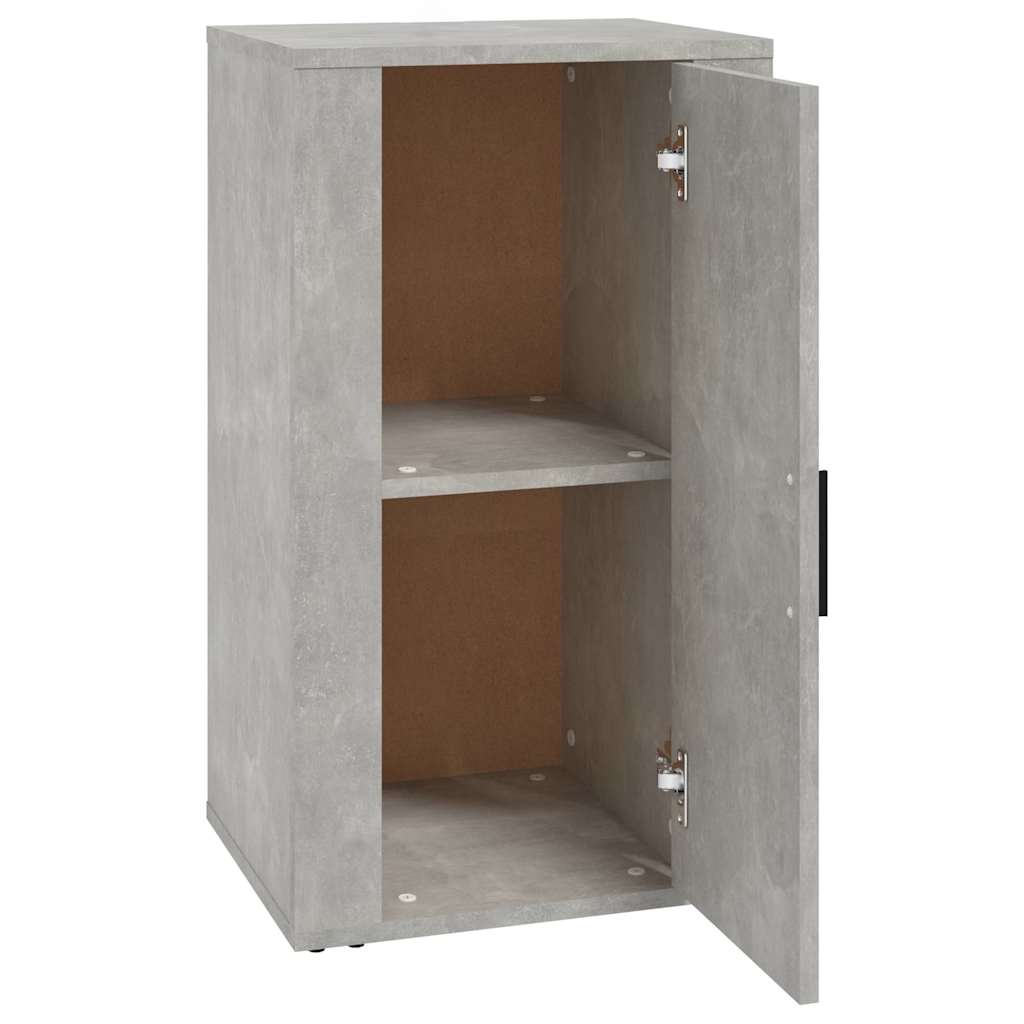 skænk 40x33x70 cm konstrueret træ betongrå