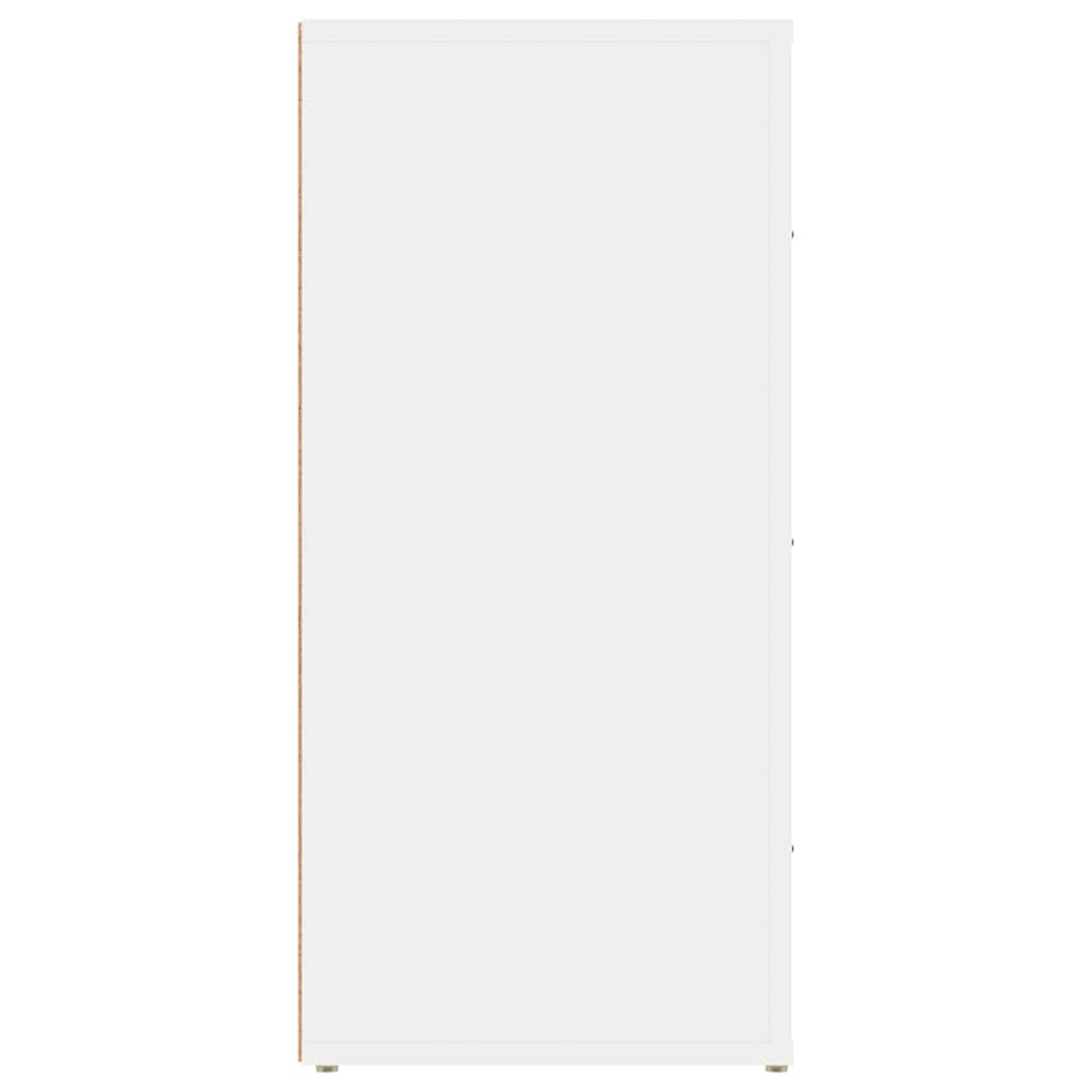 skænk 40x33x70 cm konstrueret træ hvid