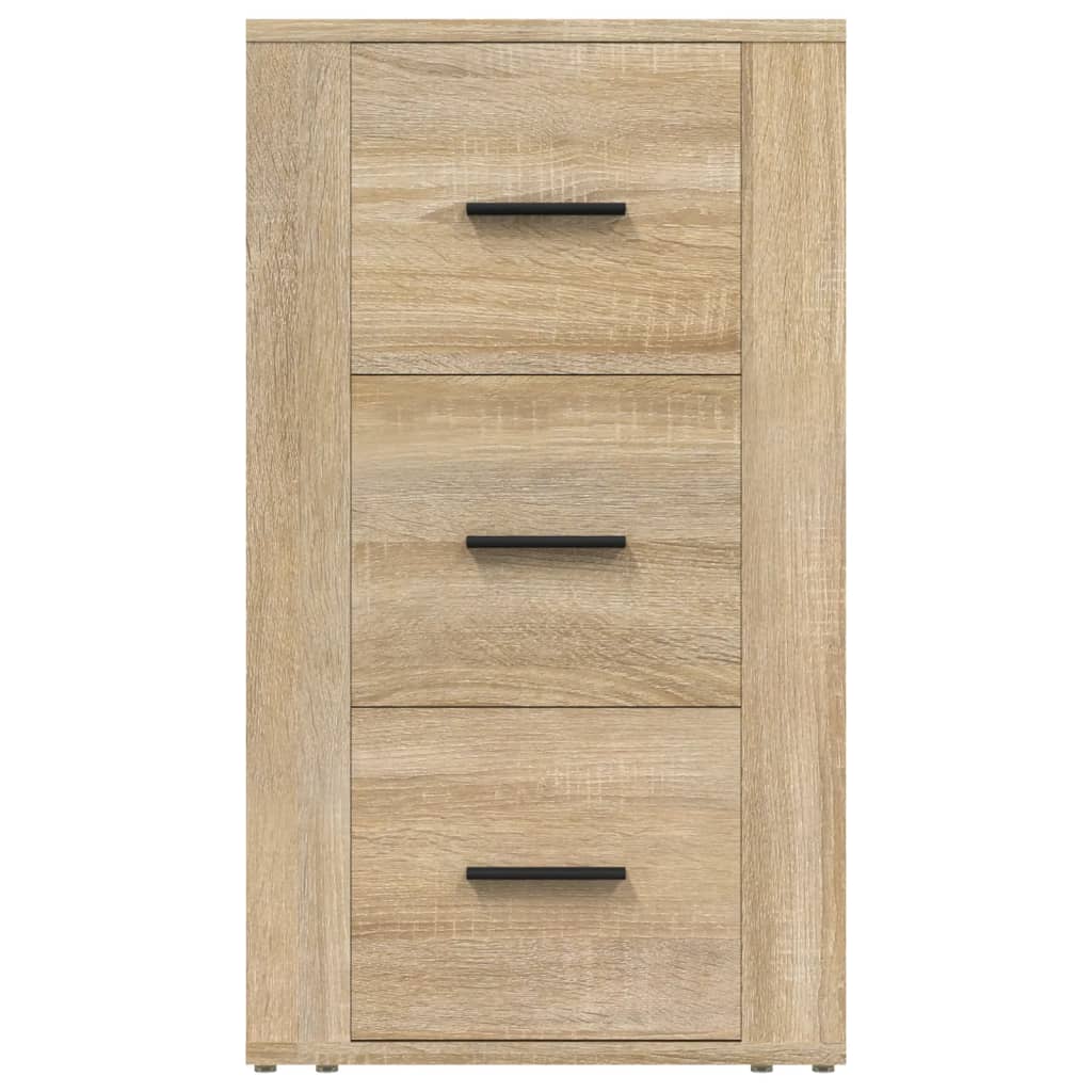 skænk 40x33x70 cm konstrueret træ sonoma-eg