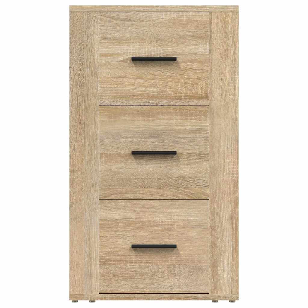skænk 40x33x70 cm konstrueret træ sonoma-eg