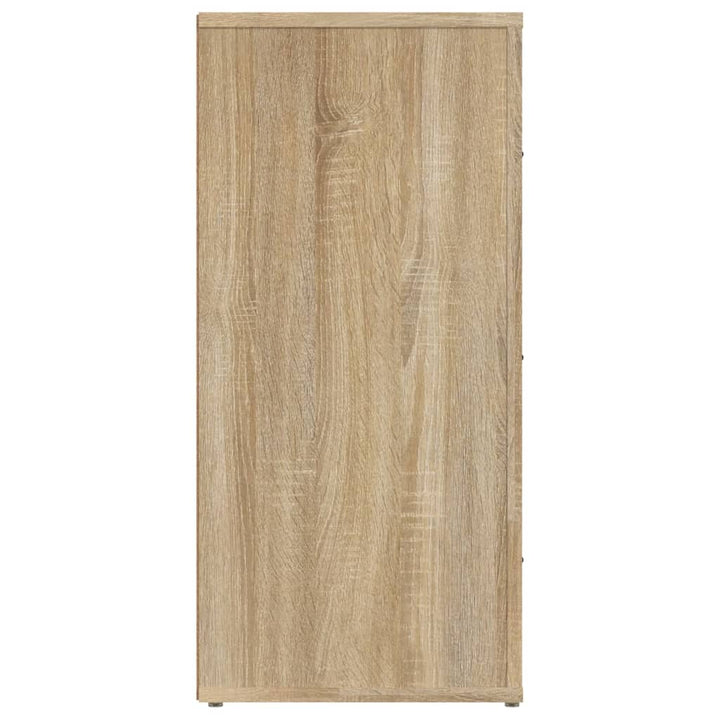 skænk 40x33x70 cm konstrueret træ sonoma-eg