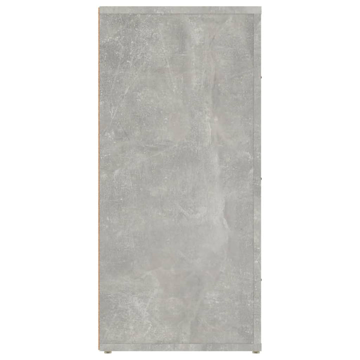 skænk 40x33x70 cm konstrueret træ betongrå
