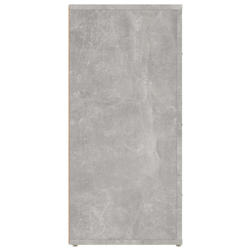 skænk 40x33x70 cm konstrueret træ betongrå