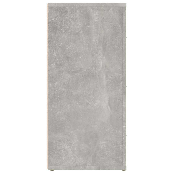 skænk 40x33x70 cm konstrueret træ betongrå
