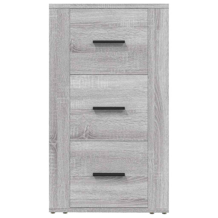 skænk 40x33x70 cm konstrueret træ grå sonoma-eg
