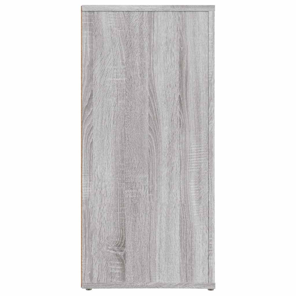 skænk 40x33x70 cm konstrueret træ grå sonoma-eg