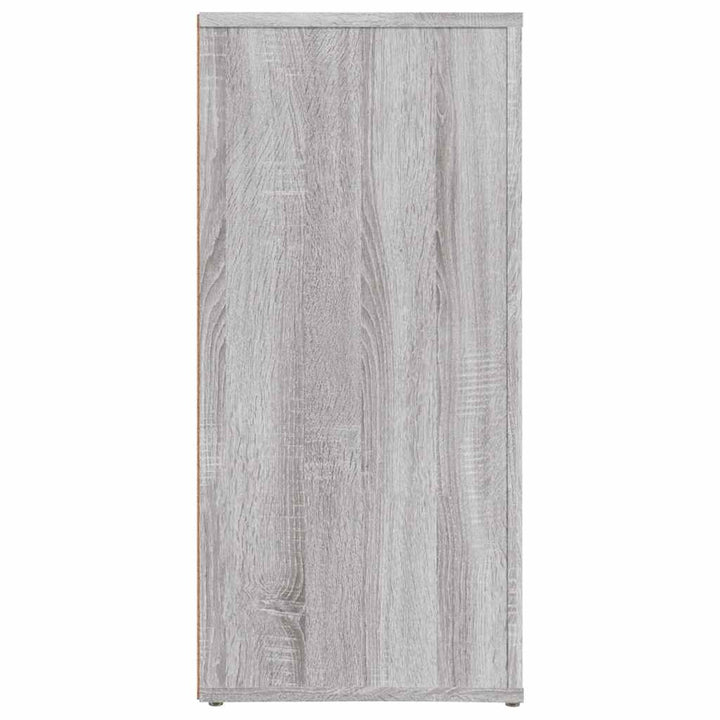 skænk 40x33x70 cm konstrueret træ grå sonoma-eg