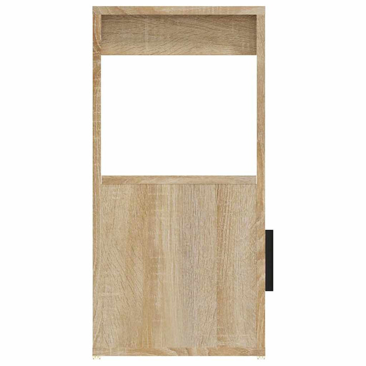 skænk 80x30x60 cm konstrueret træ sonoma-eg