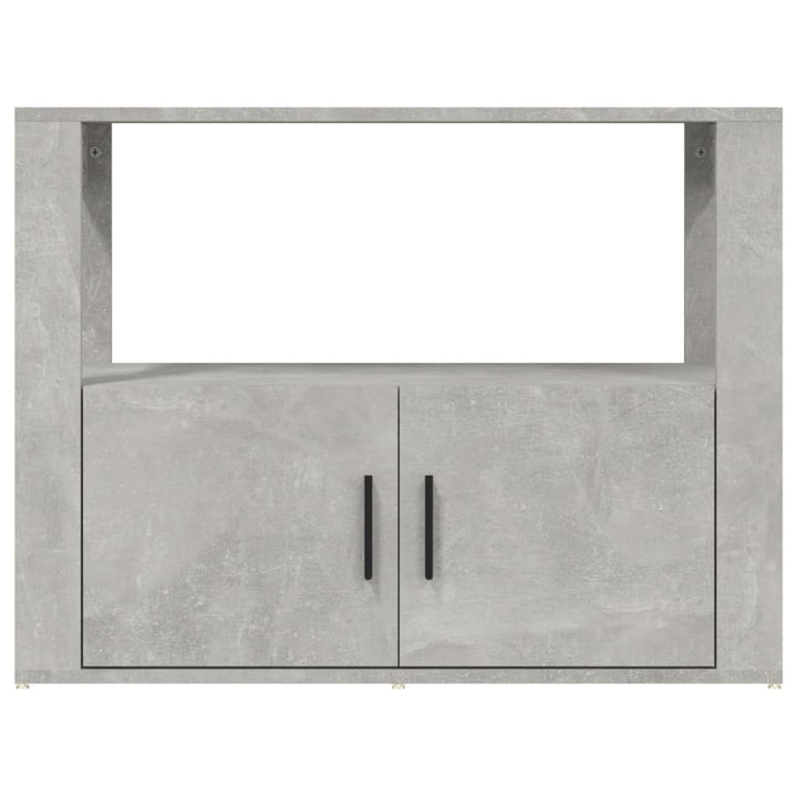 skænk 80x30x60 cm konstrueret træ betongrå