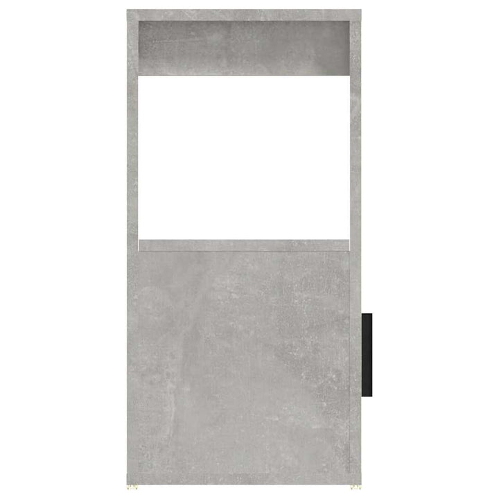 skænk 80x30x60 cm konstrueret træ betongrå