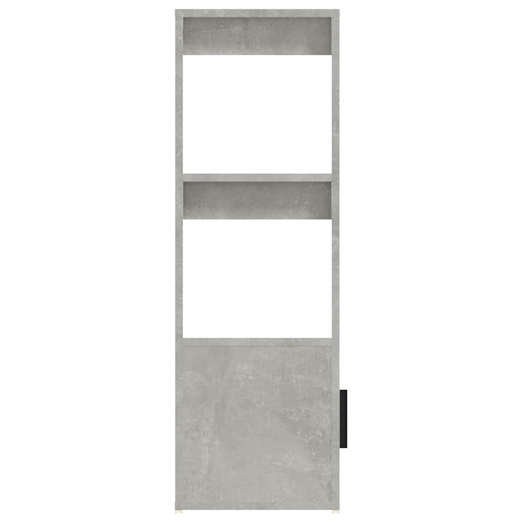 skænk 80x30x90 cm konstrueret træ betongrå