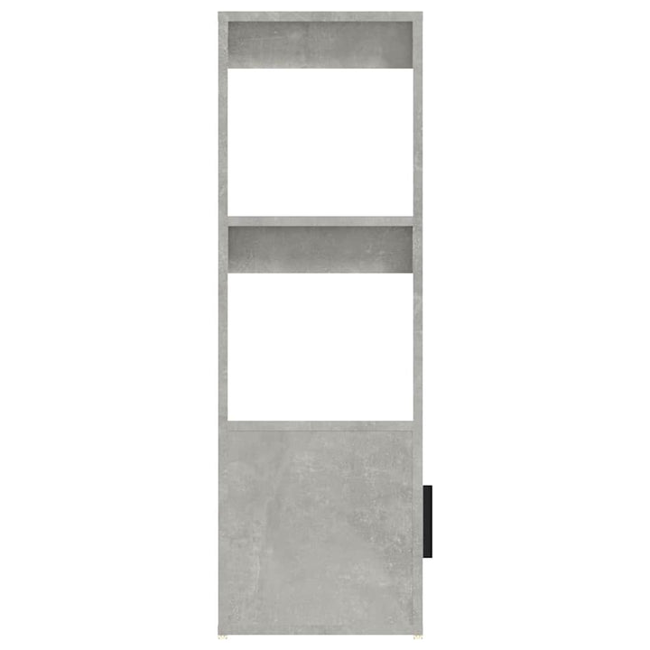 skænk 80x30x90 cm konstrueret træ betongrå