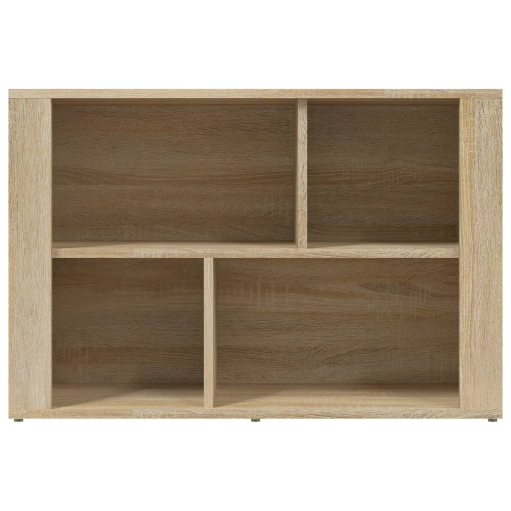 skænk 80x30x54 cm konstrueret træ sonoma egetræsfarve