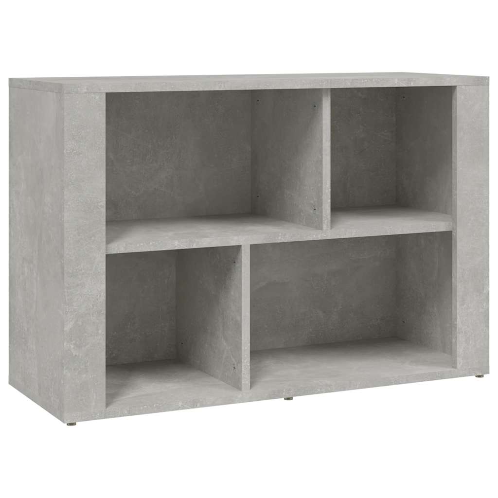 skænk 80x30x54 cm konstrueret træ betongrå