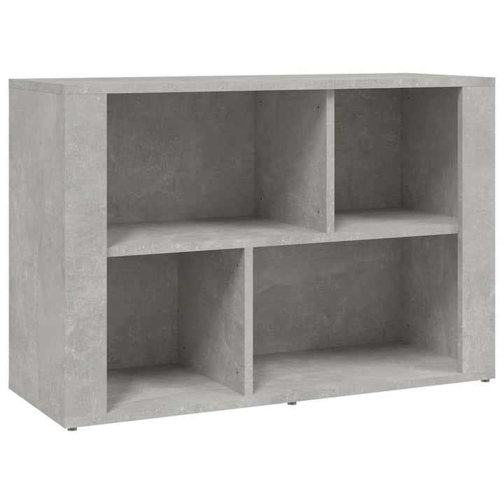 skænk 80x30x54 cm konstrueret træ betongrå