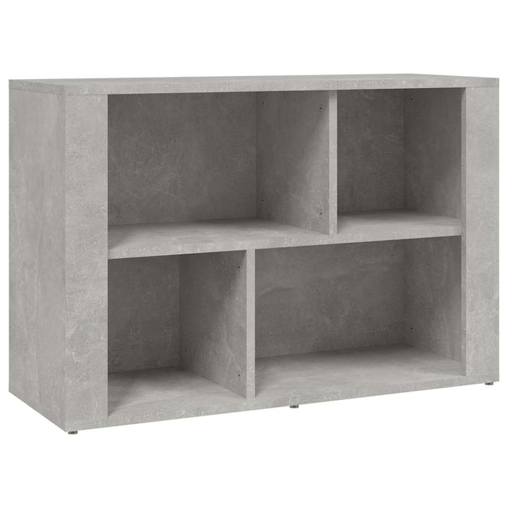 skænk 80x30x54 cm konstrueret træ betongrå