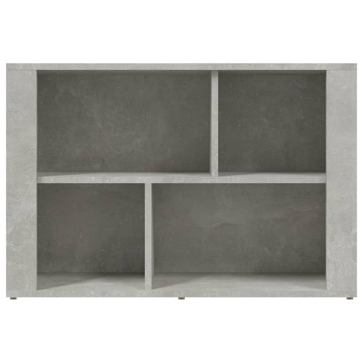 skænk 80x30x54 cm konstrueret træ betongrå