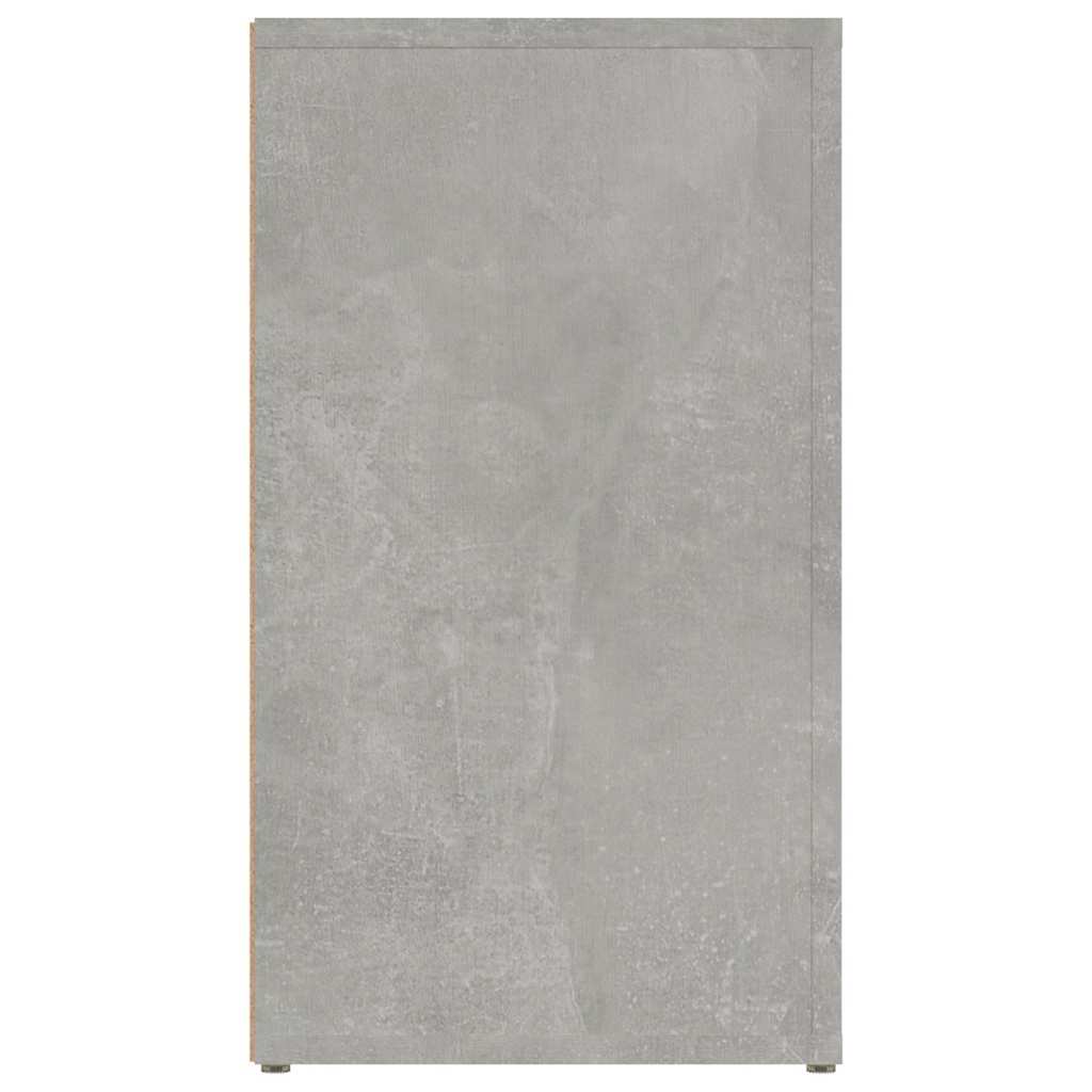 skænk 80x30x54 cm konstrueret træ betongrå