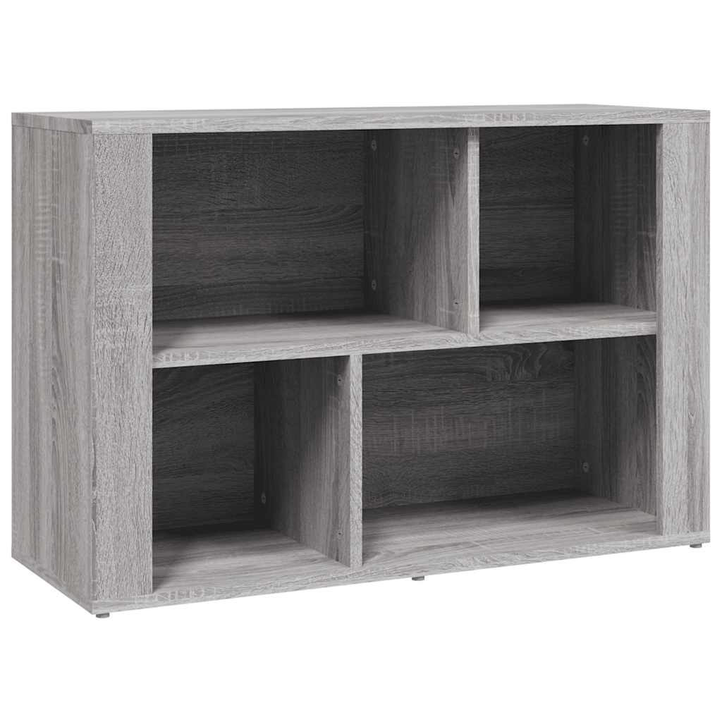 skænk 80x30x54 cm konstrueret træ grå sonoma-eg