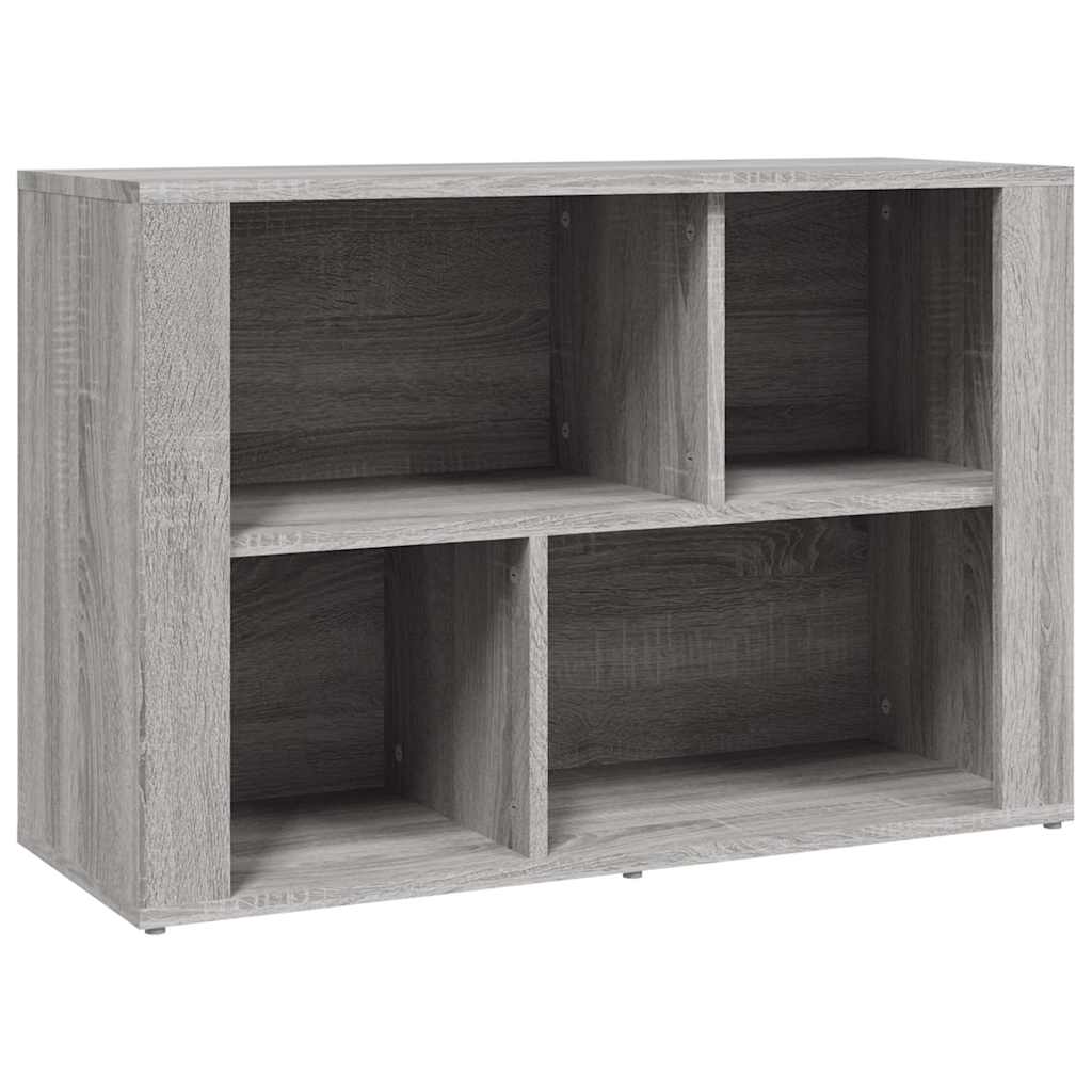 skænk 80x30x54 cm konstrueret træ grå sonoma-eg