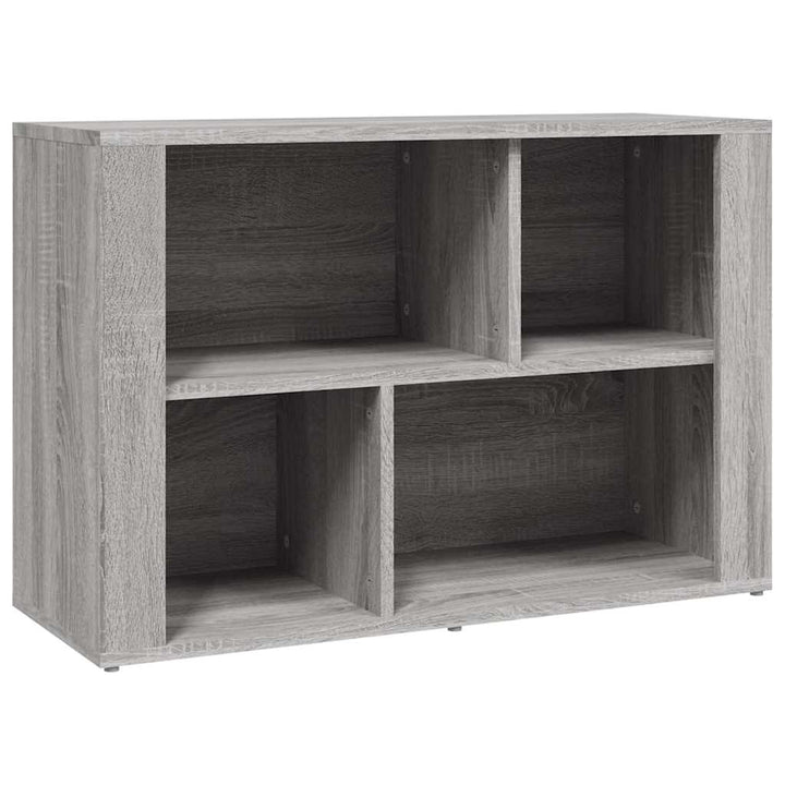 skænk 80x30x54 cm konstrueret træ grå sonoma-eg