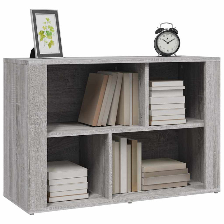 skænk 80x30x54 cm konstrueret træ grå sonoma-eg