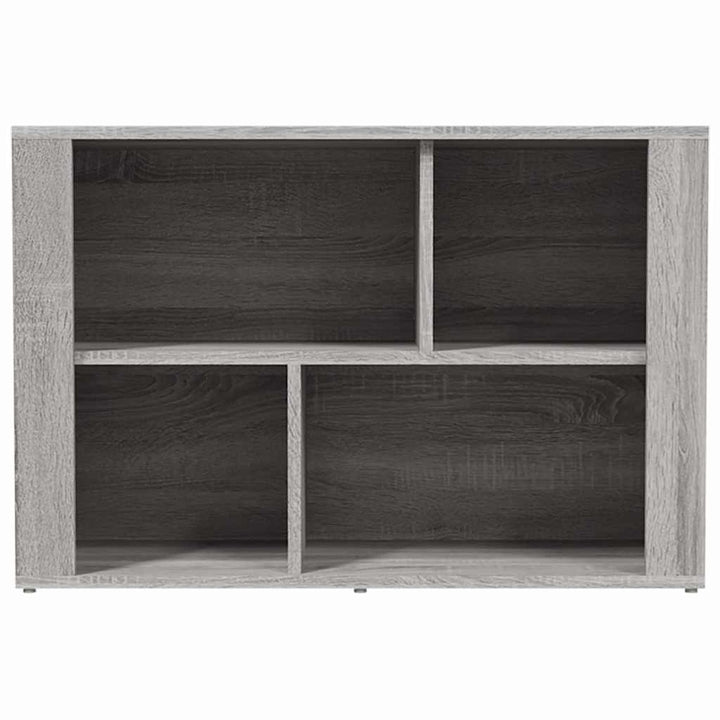 skænk 80x30x54 cm konstrueret træ grå sonoma-eg