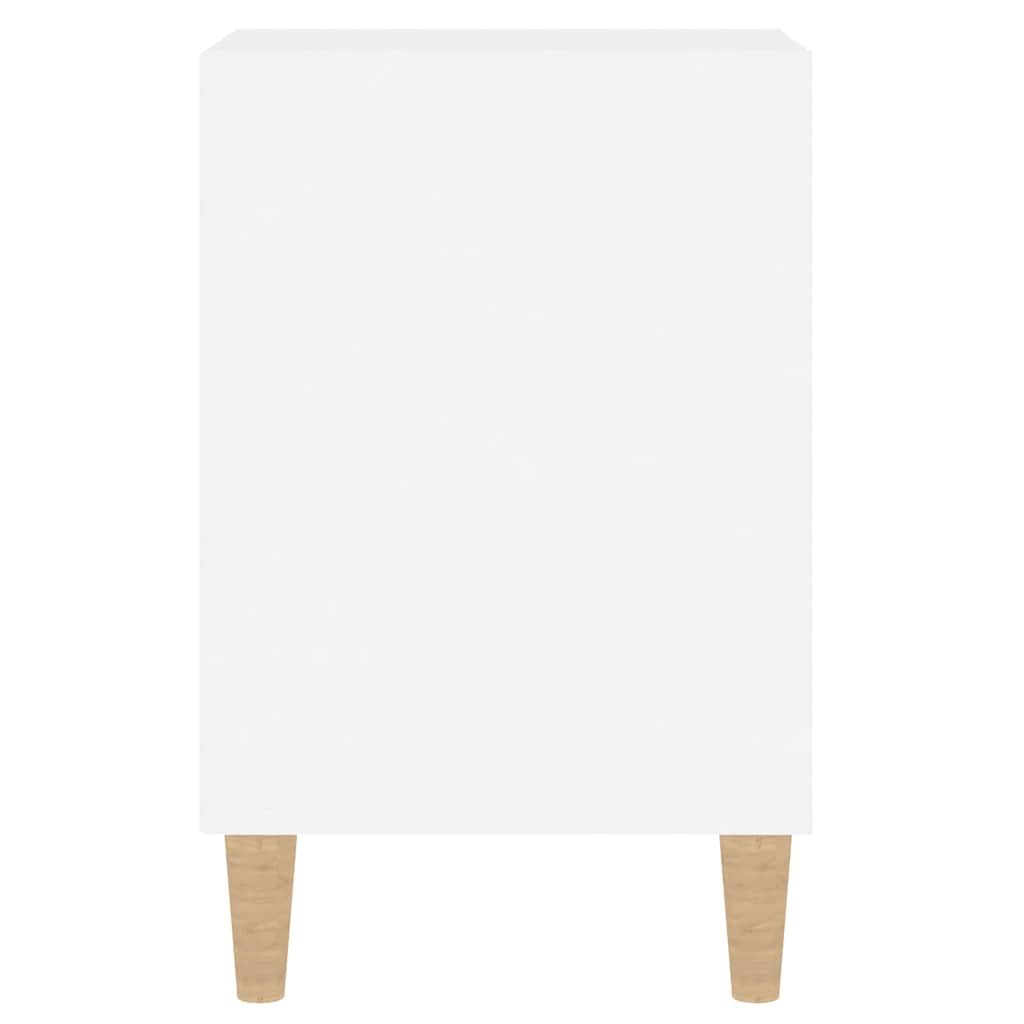 tv-bord 100x35x55 cm konstrueret træ hvid