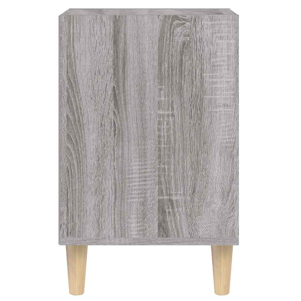tv-bord 100x35x55 cm konstrueret træ grå sonoma-eg